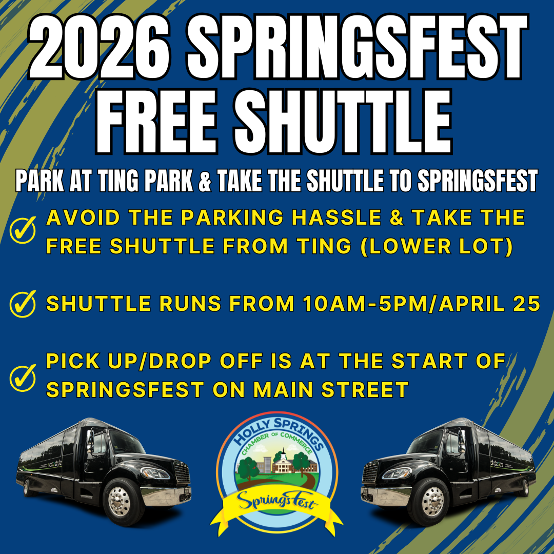 SpringsFest 2026 Shuttle from Ting Park or North Main Athletic Complex