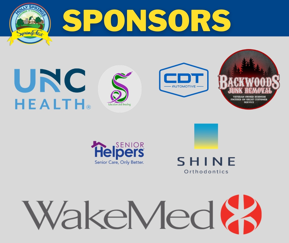 SpringsFest 2026 Sponsors and logos for sponsors